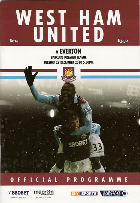 West Ham United FC v Everton FC